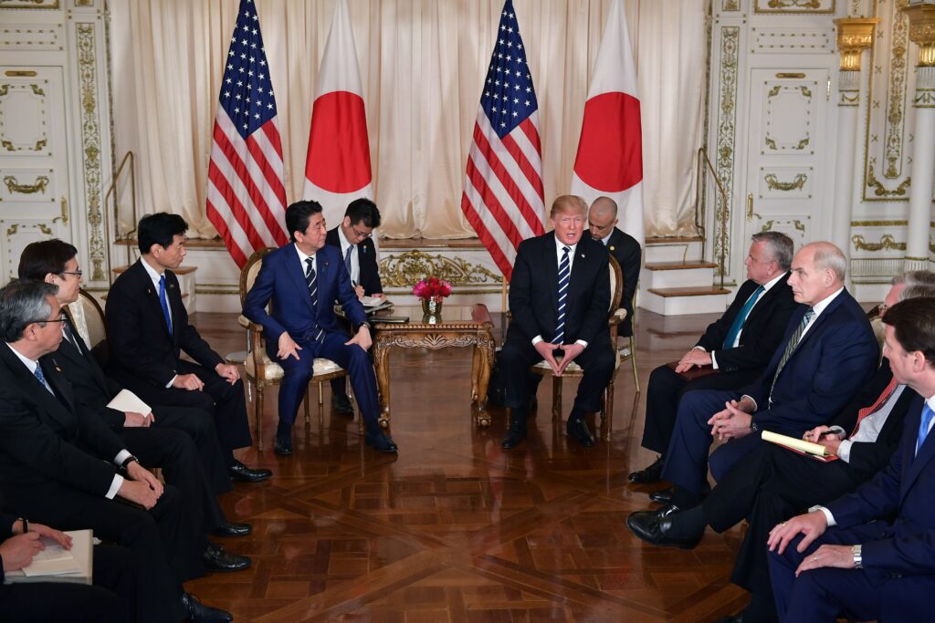 日米首脳会談、初の米朝会談で拉致問題取り上げで一致