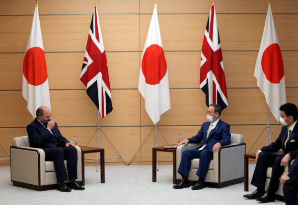 日英防衛相会談、英はインド太平洋地域に2軍艦を常駐と発表