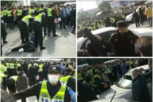 中国、EMS大手和碩の上海工場で抗議デモ　千人規模