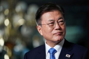 韓国大統領、金正恩氏と書簡交わす　5月の米韓会談前に＝新聞
