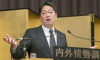 安保戦略改定の自民党提言、核共有は「状況みながら」と小野寺元防衛相