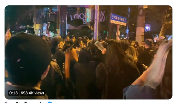 「共産党退陣しろ」上海など各地で抗議活動　怒りの矛先が政府にも