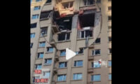 集合住宅でガス爆発事故　建物に巨大な穴、死傷者多数か＝中国 黒竜江