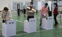【写真特集】2024 台湾総統選挙　投票所から