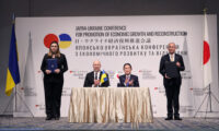日・ウクライナ経済復興推進会議　日本ならではの貢献を行う