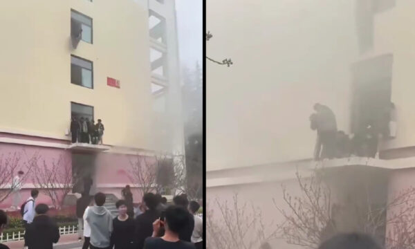 大学で火災発生も、「避難訓練」と偽装か＝中国・山東省