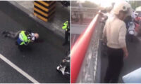 女性配達員がバイクの押収に抗議するため自殺＝中国