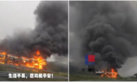 運送中の中国産BYDのEV車が「自然発火」