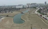 約3.6億円投じて建設した公園　わずか5か月足らずで更地に＝江蘇省蘇州市