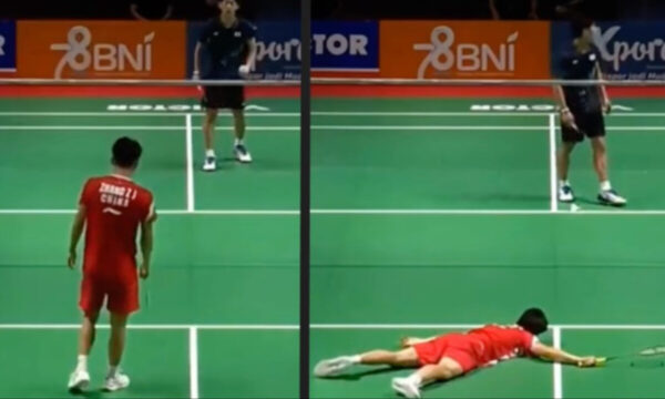 【動画あり】17歳の中国バドミントン選手　試合中に急死