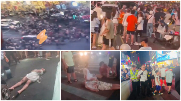 夜の繫華街で「無差別殺傷事件」　暴走車が民衆の群れに突っ込む＝中国