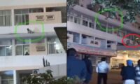 「殺される！」中国・福建省で病院の窓をよじ登り助けを求める男【動画あり】