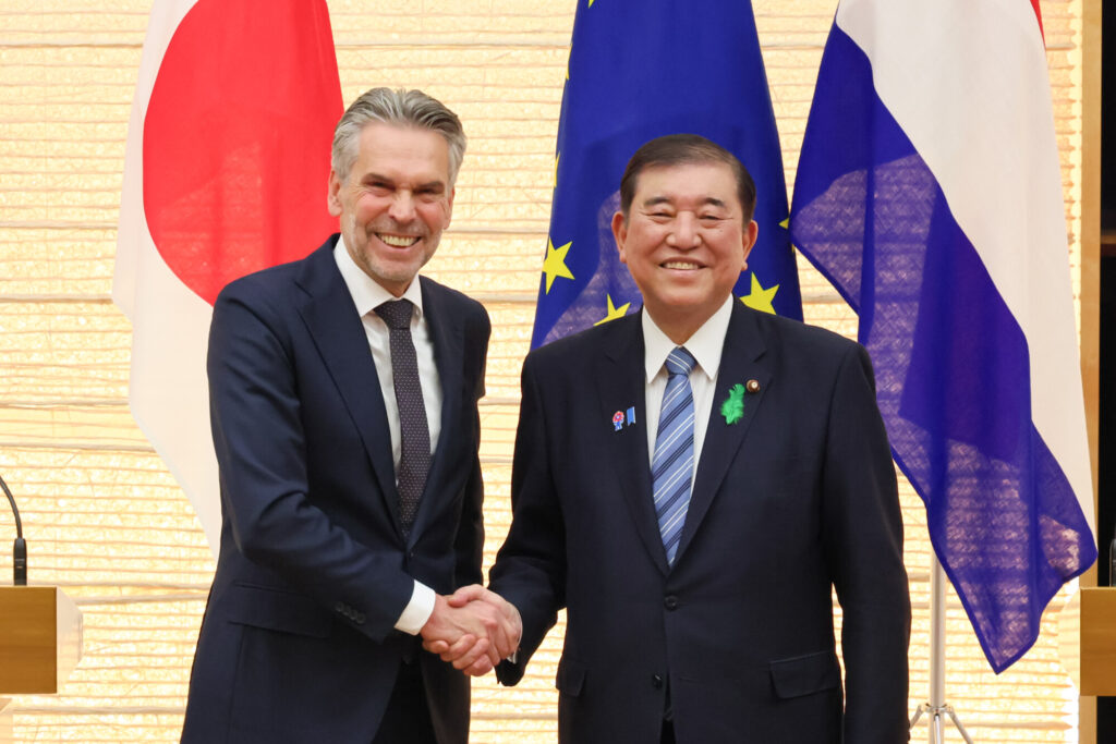 日本とオランダ　中国の海洋進出に対抗しインド太平洋で連携強化　首脳会談で安全保障・経済協力を確認