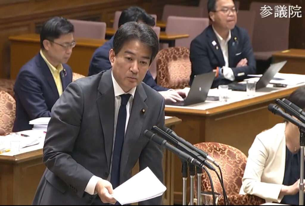 「各国は警戒  日本も抑止予防を」　中国製太陽光パネルに不審な通信機器めぐり＝参院決算委