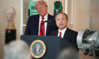 ソフトバンク孫正義氏　日米共同政府系ファンド構想を提唱