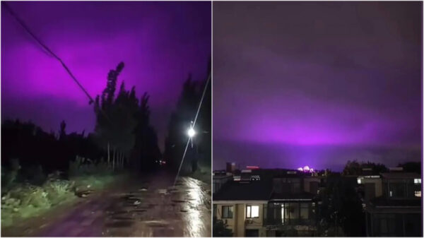 「紫気東来」　中国各地で相次ぐ天象異変　ネットには「変天の兆し」の声も【動画あり】