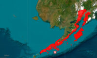 アラスカ半島でマグニチュード7.3の地震が発生　