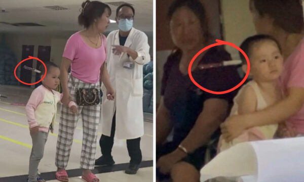 「頭に刃物刺さったまま」でも落ち着き払った3歳女児の姿に驚き広がる＝雲南省昆明市