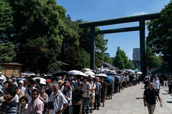 終戦80年　小泉氏、高市氏、小林氏ら靖国神社参拝