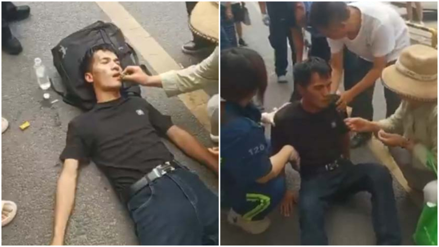 飢えと失業　街頭に倒れる中国の若者たち【動画あり】