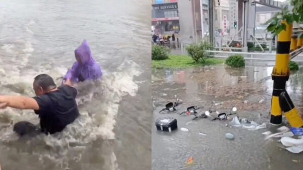 悪夢の再来　「死のトンネル」再び水没＝中国・鄭州【動画あり】