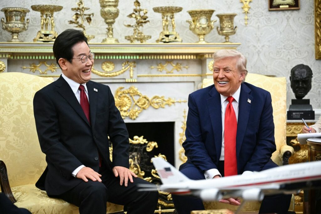 米韓首脳会談　トランプ＆李在明大統領が造船協力と経済連携で合意