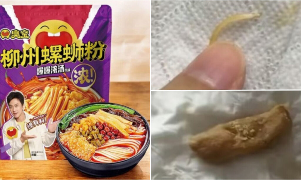 中国で再び食の不祥事　激臭料理『タニシ麺』から爪などが発見