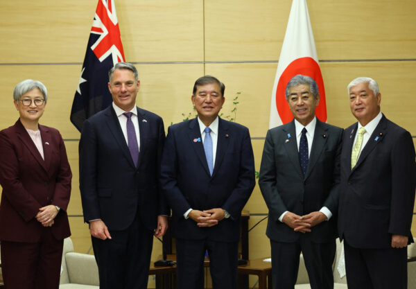 日豪の外相・防衛相会談　軍事協力を強化　護衛艦調達・経済安全保障で進展