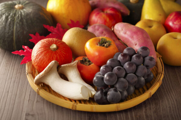 白露が来て秋の気配　黄や白の食材で体を整えよう