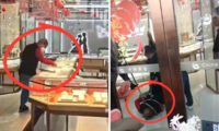 「そんなに刑務所に行きたいのか？」 上海の貴金属店強盗【動画あり】