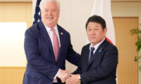 グラス米大使が茂木外務相を表敬　日米同盟強化と中国の「経済的威圧」へ全面支持を表明