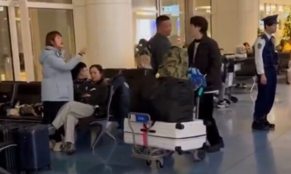 羽田空港で　座席ひとり占め注意が修羅場に　中国人観光客が台湾人観光客に暴言【動画あり】