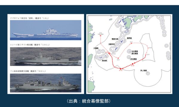 中共空母「遼寧」 太平洋で活動活発化