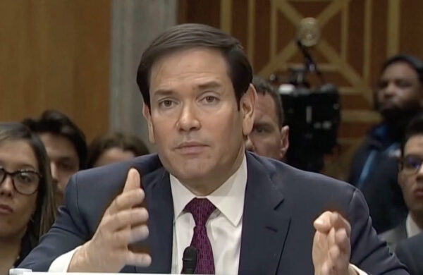 ルビオ米国務長官　上院公聴会で証言　最終目標はベネズエラの民主化促進