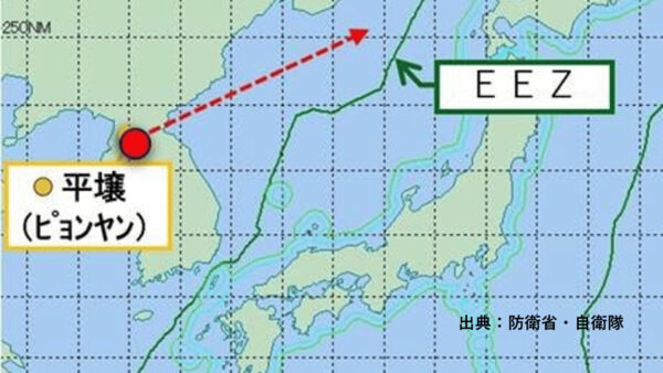 北朝鮮　4日早朝に変則軌道の弾道ミサイル2発発射