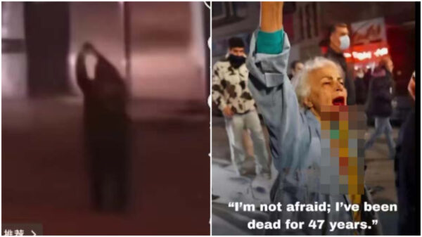 両手を上げて銃口へ　イランの街で何が起きているのか