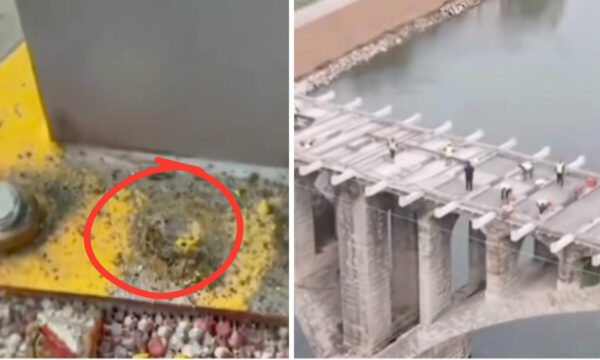 橋の手すりのボルトは「飾り」だった？ ＝中国