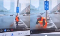 ファーウェイの高級EV　自動運転中に清掃員へ衝突＝中国