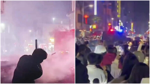 中国で市民1万人が警察を包囲　爆竹禁止に反発