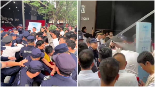 中国深圳マンション販売で乱闘騒ぎ　サクラ動員疑惑も