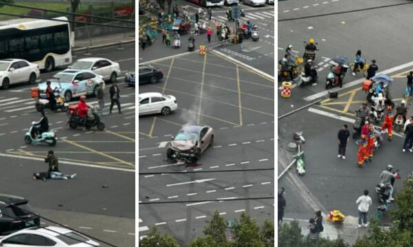 中国・成都でまた暴走車　社会報復か　死傷実態に大きな食い違い
