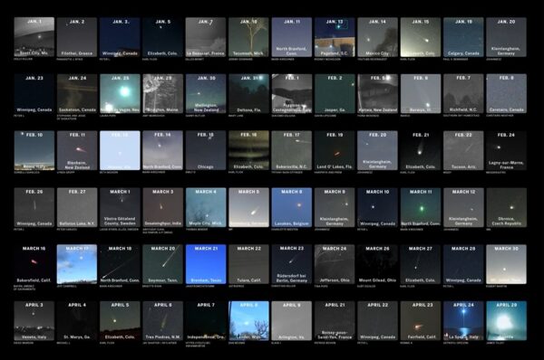 天文学者　説明のつかない「流星の急増」を追跡