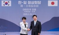 日韓首脳　共同記者会見　エネルギー協力拡大と安保強化で一致