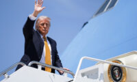 トランプ氏　首脳会談のため中国へ