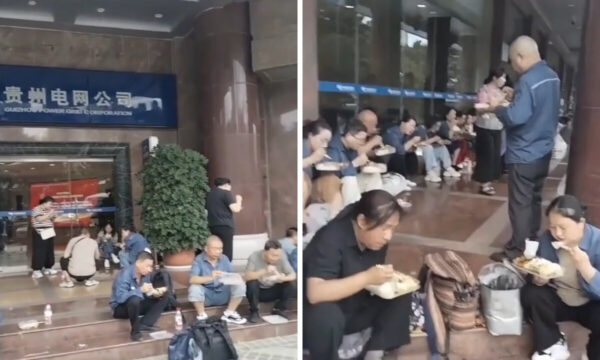 給料出ず、預金戻らず　中国で抗議相次ぐ