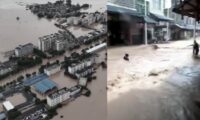 4台風が相次ぎ発生　中国南部で洪水拡大　広西に深刻な被害