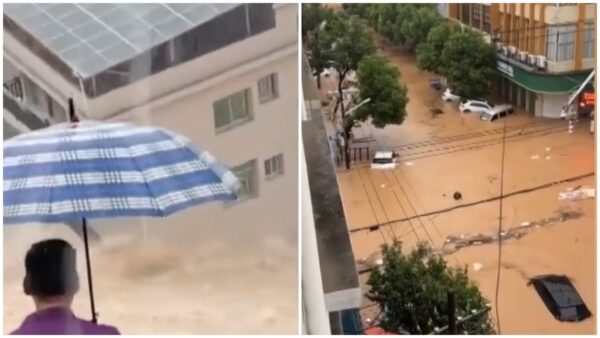 台風18号が中国に3度目の上陸　福建や浙江省で洪水被害甚大