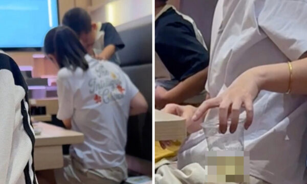 中国スシローでまた迷惑行為　男児が客席で用を足す
